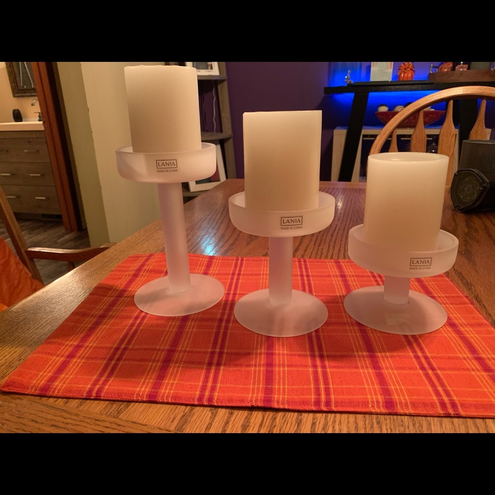 Candle set - Picture 2 of 2